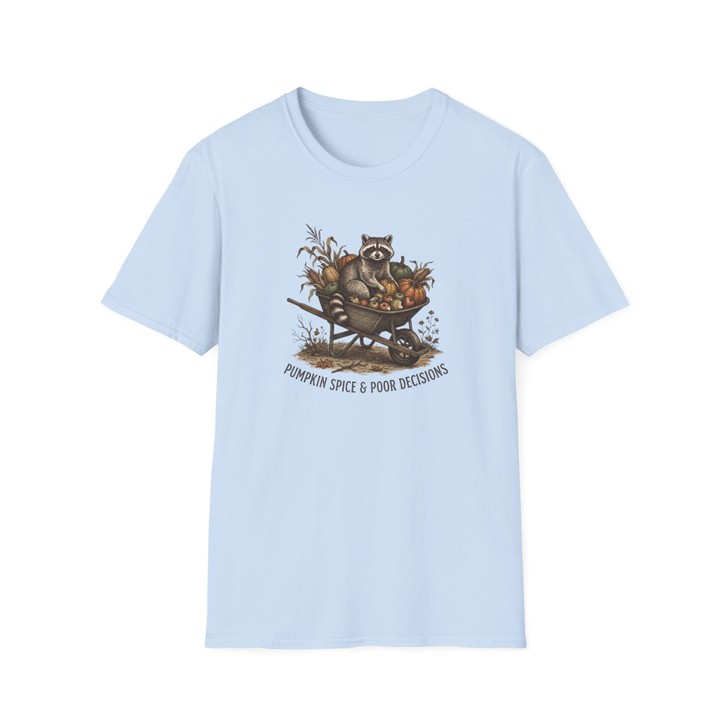 Raccoon Wheelbarrow T-Shirt