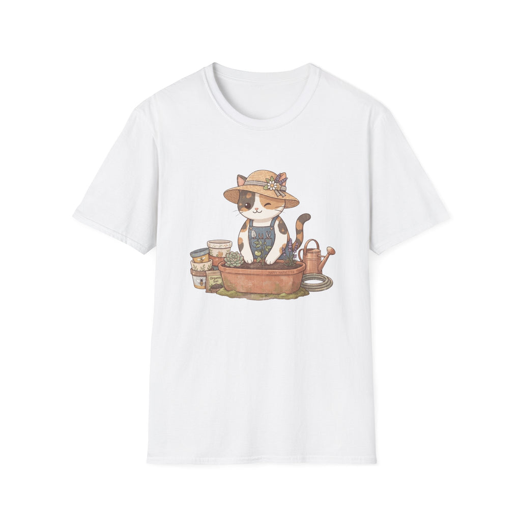 Gardening Cat T-Shirt