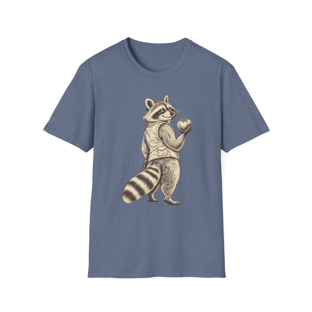 Raccoon Holding Tomato T-Shirt