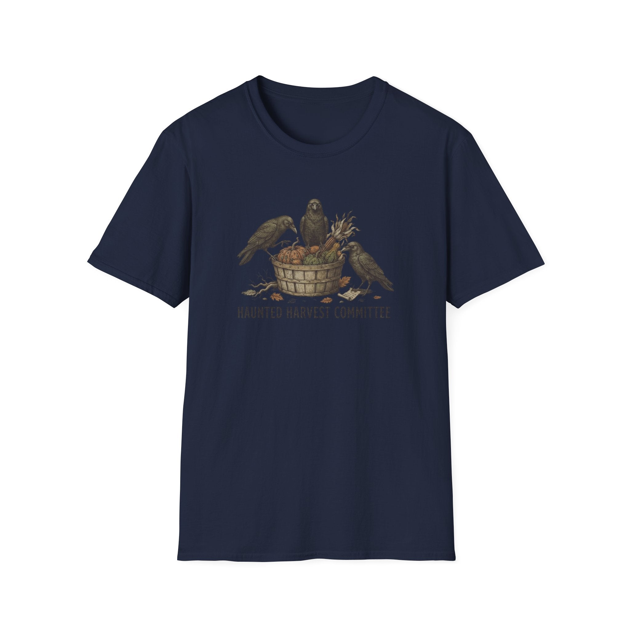 Harvest Crow Basket T‑Shirt