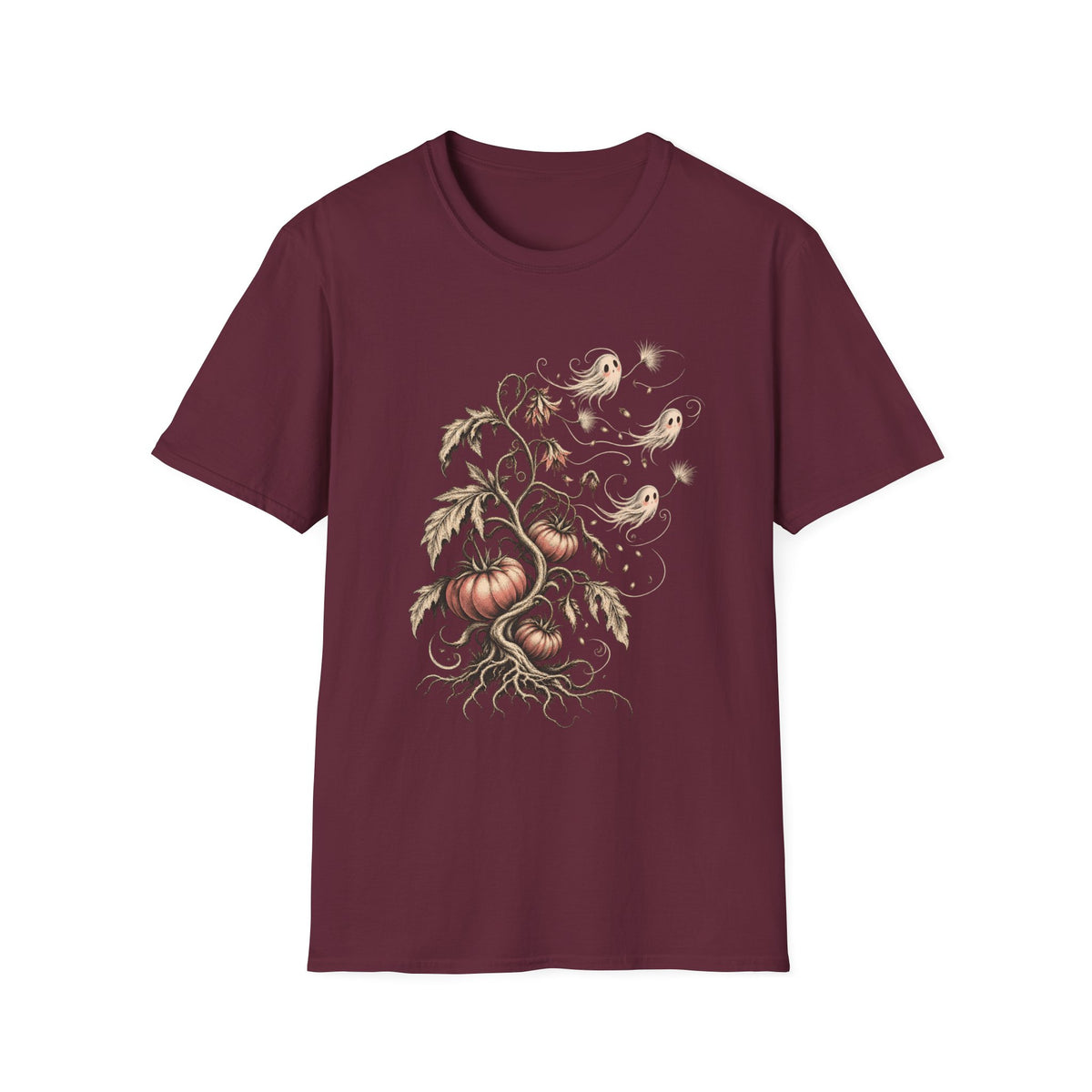 Ghosts & Pumpkin Halloween Tee