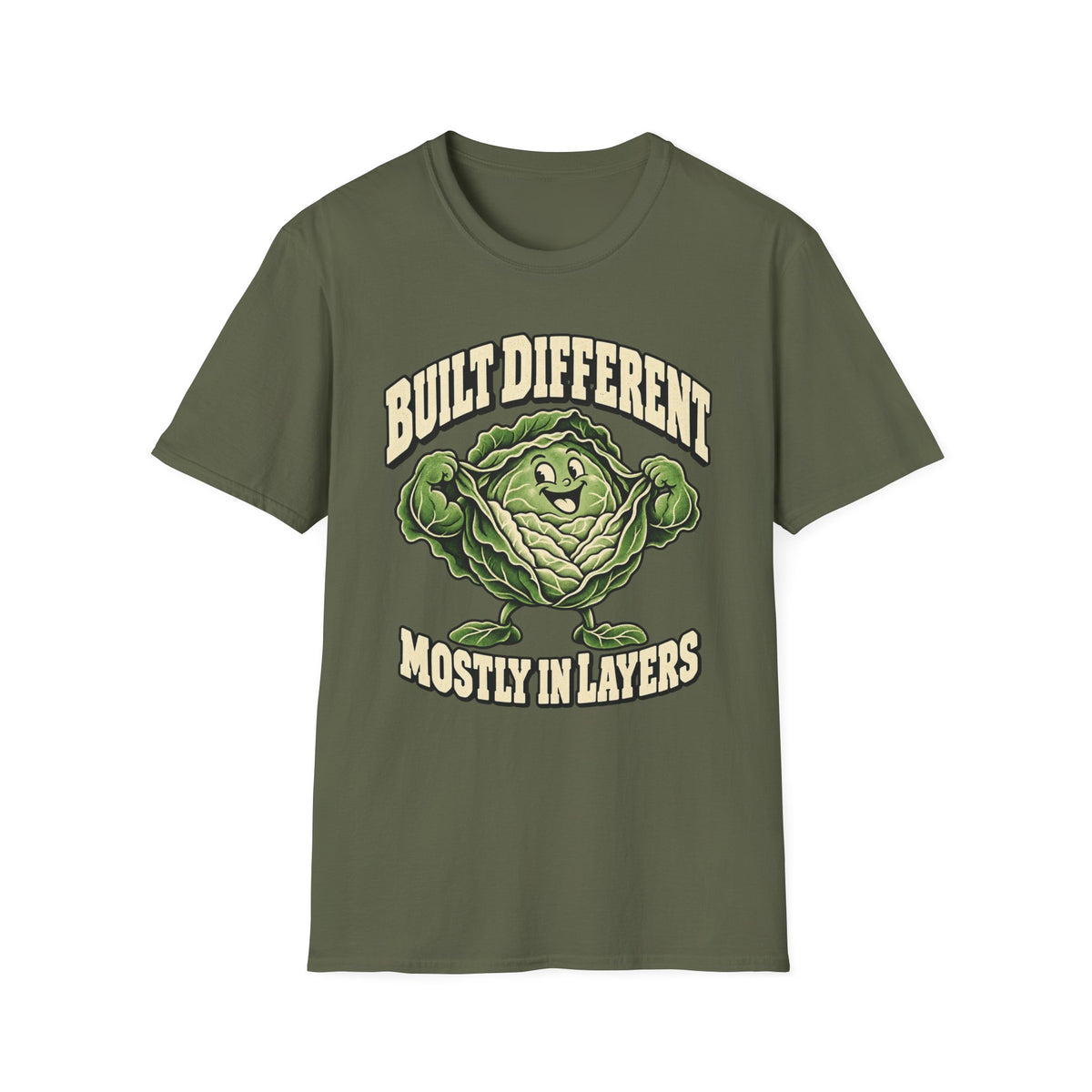 Brussels Sprout Funny Graphic T-Shirt