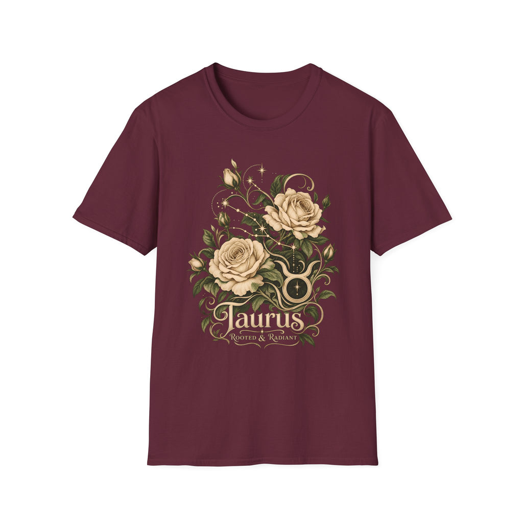 Taurus Zodiac Floral T-Shirt