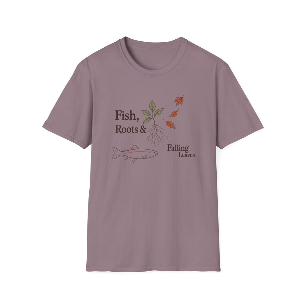 Fish, Roots & Falling Leaves T-Shirt