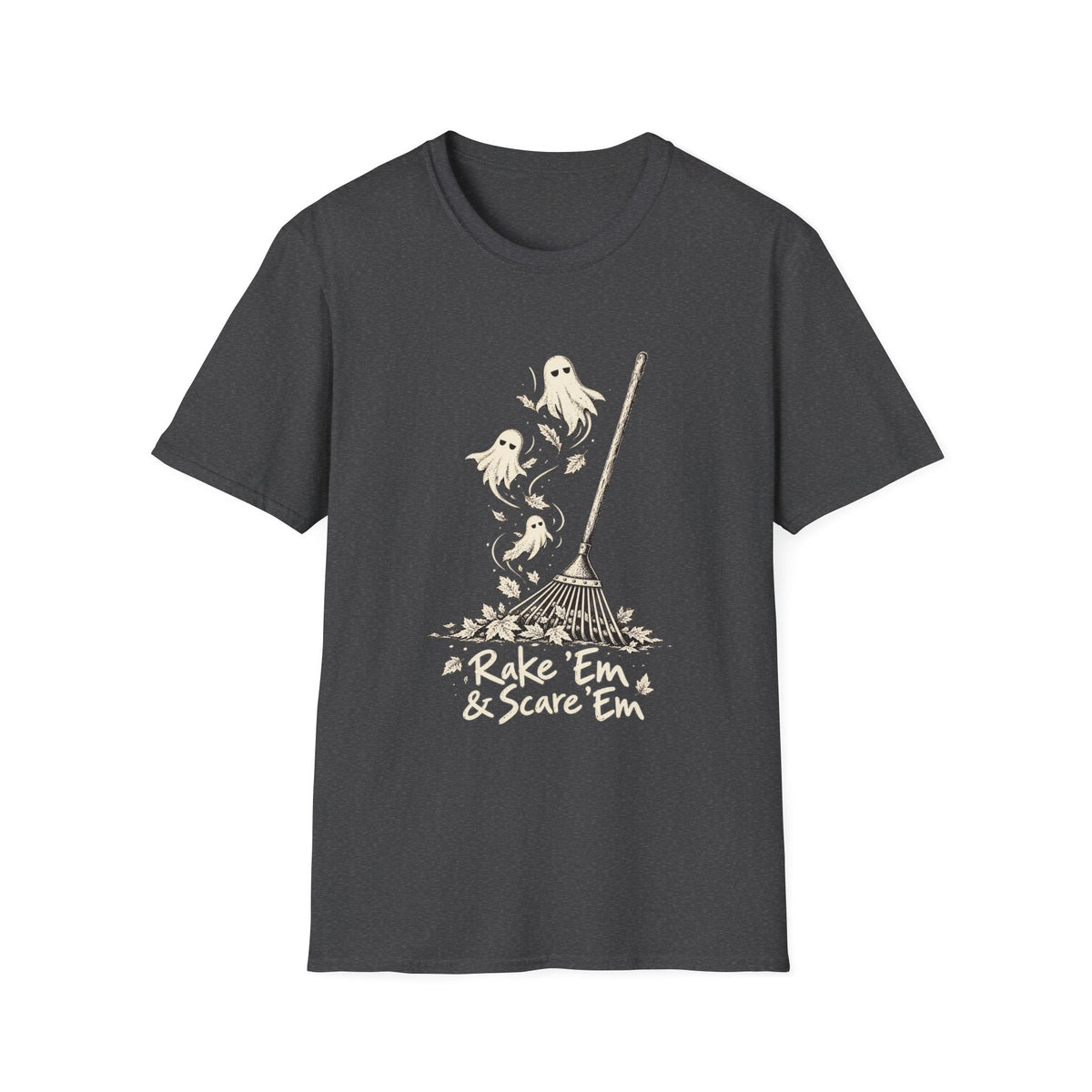 Rake 'Em & Scare 'Em Halloween T-Shirt