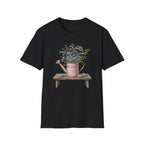 Floral Watering Can T-Shirt