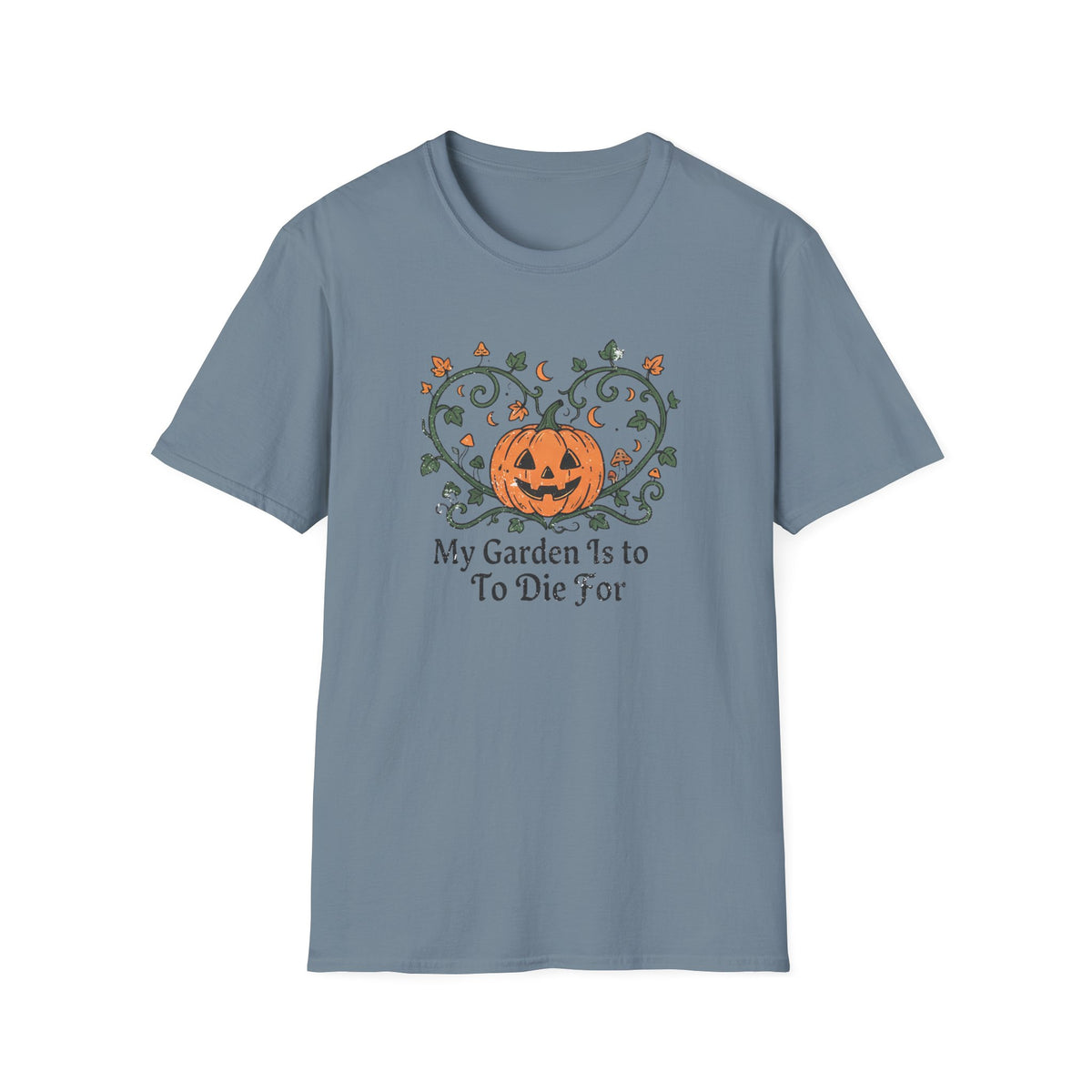 Halloween Pumpkin Garden T‑Shirt
