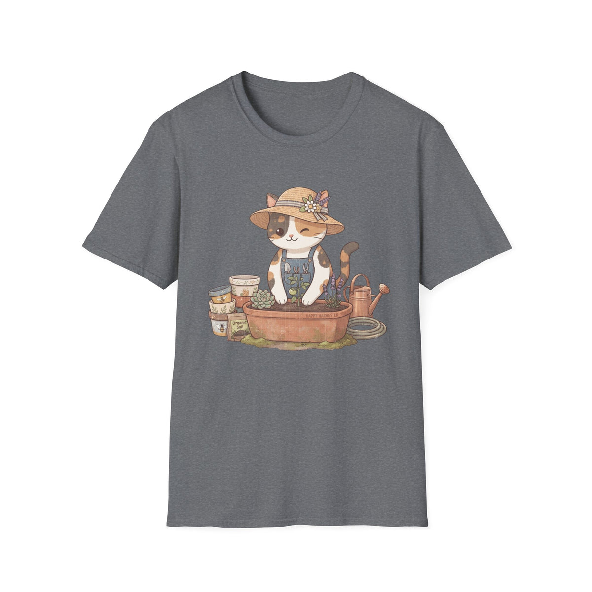 Gardening Cat T-Shirt