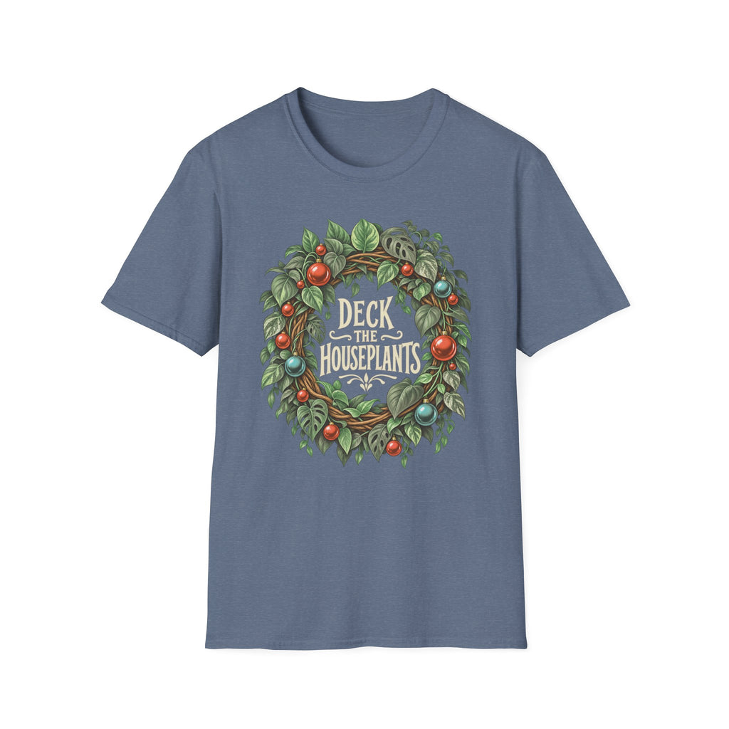 Deck the Houseplants Christmas Tee