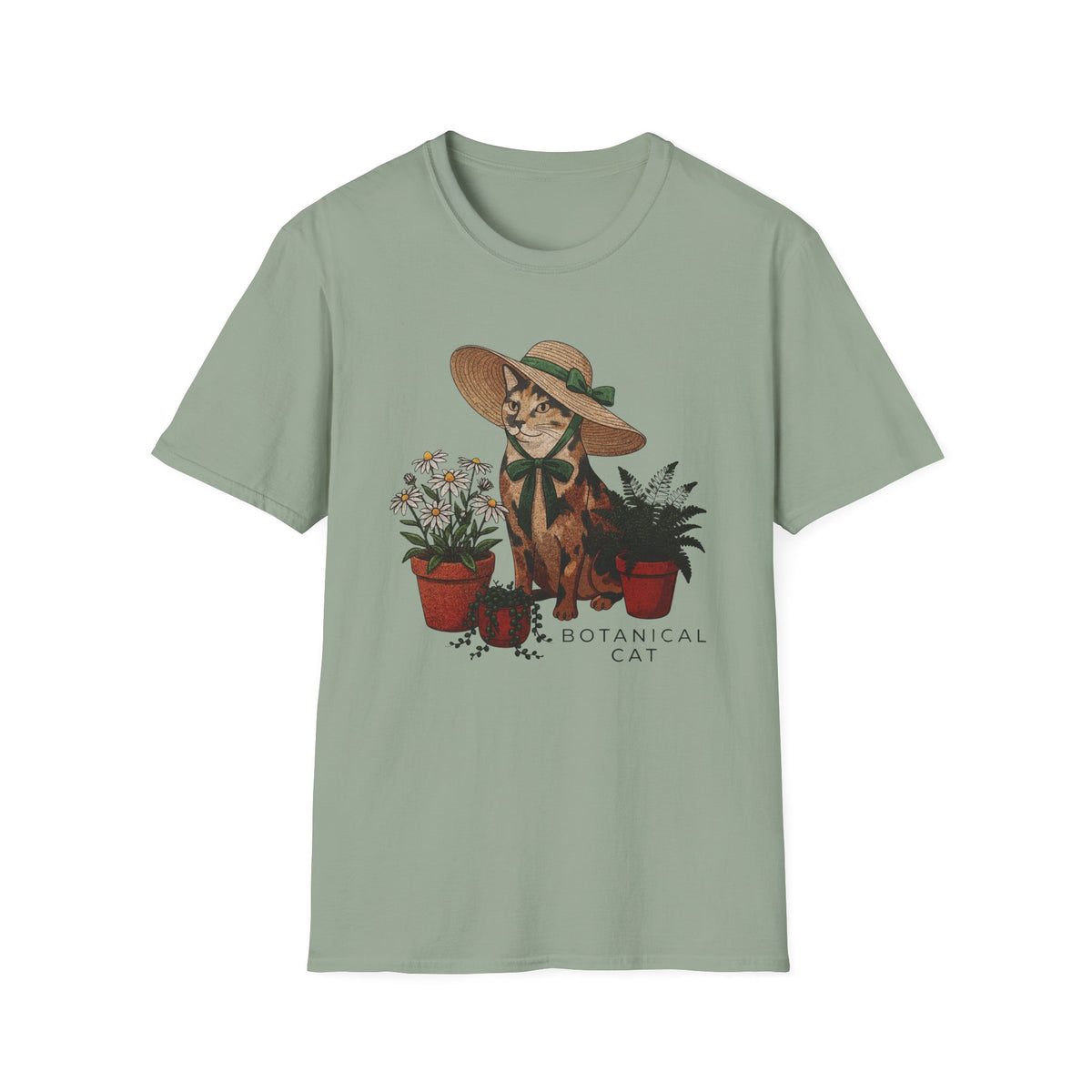 Botanical Cat T-Shirt