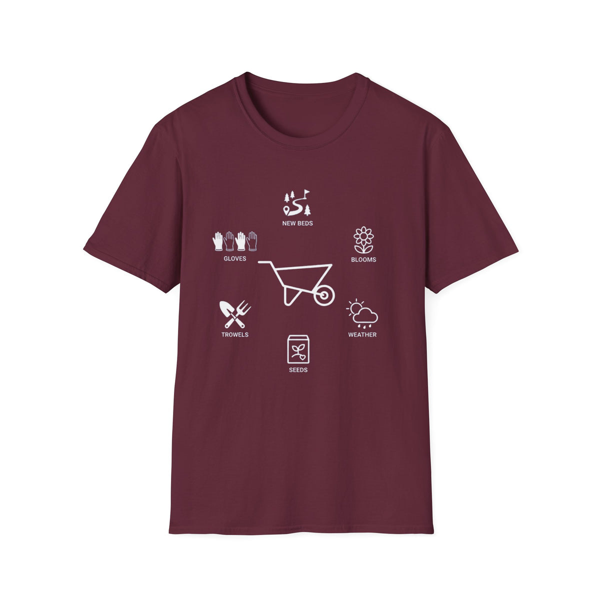 Gardening Icons T-Shirt