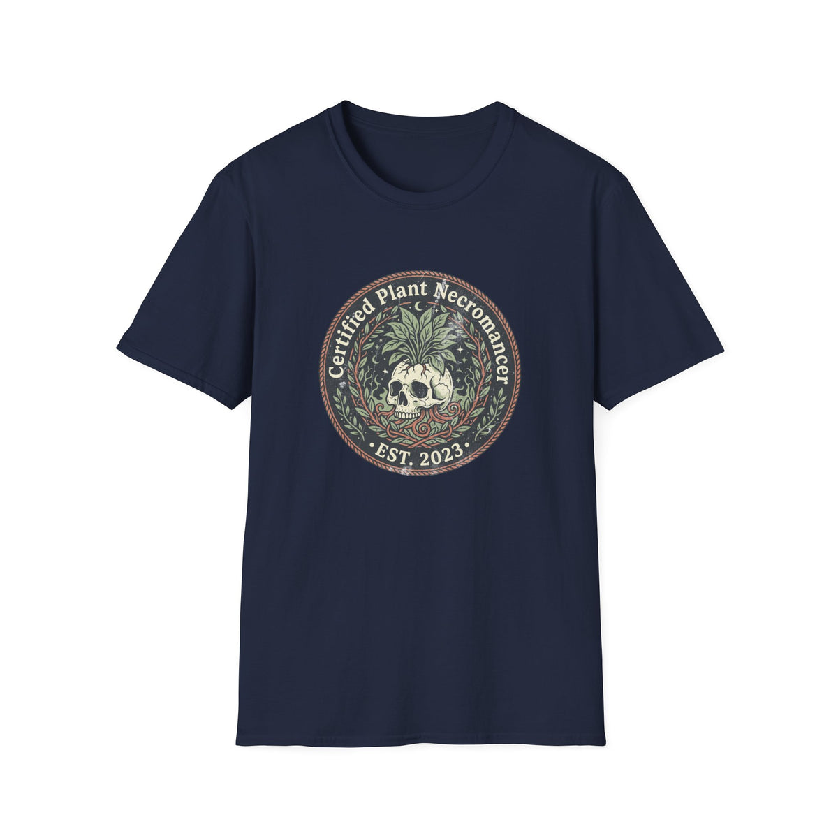 Skull & Botanical Vintage T-Shirt