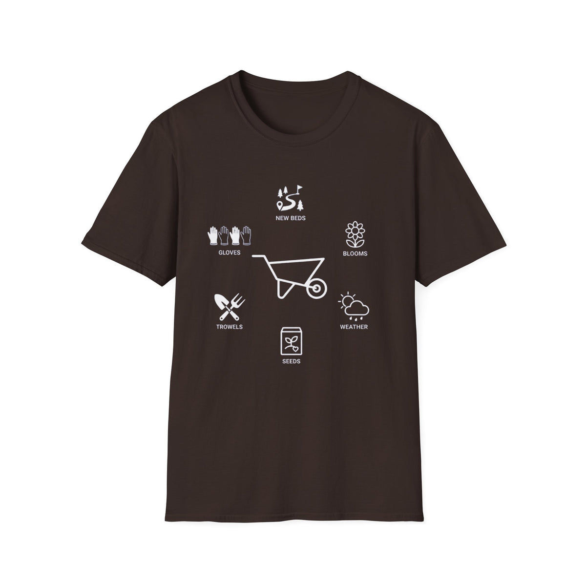 Gardening Icons T-Shirt
