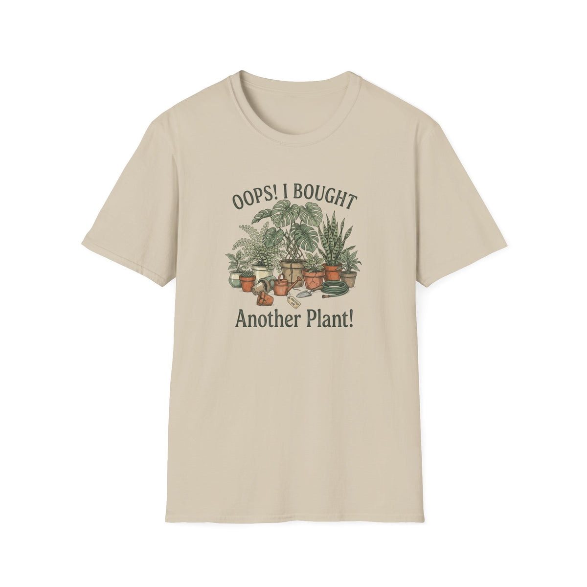 "Oops! I Bought Another Plant!" Graphic Tee