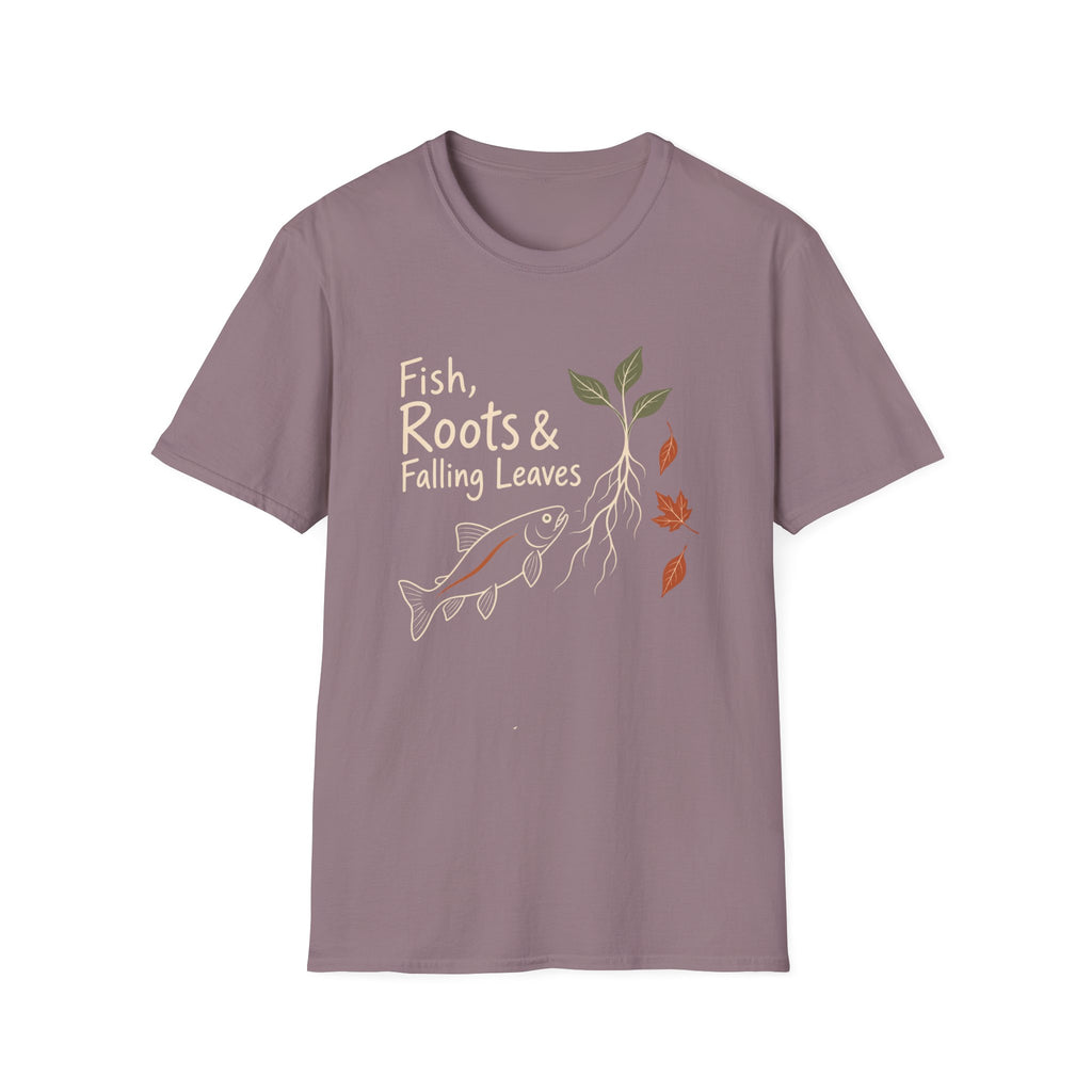 Fish, Roots & Falling Leaves T-Shirt