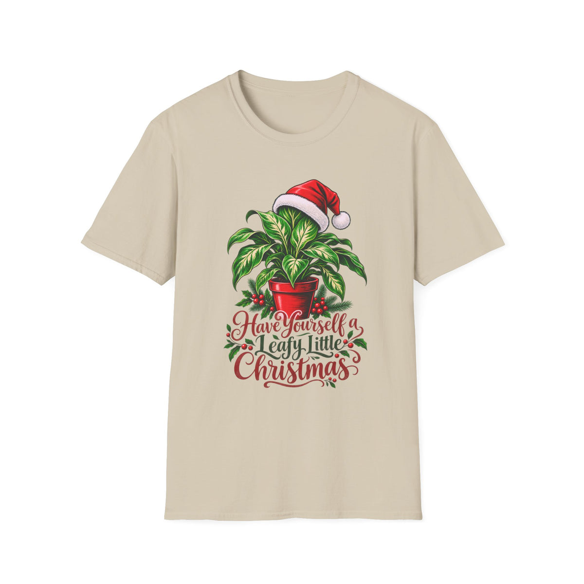 Christmas Pothos Plant T-Shirt