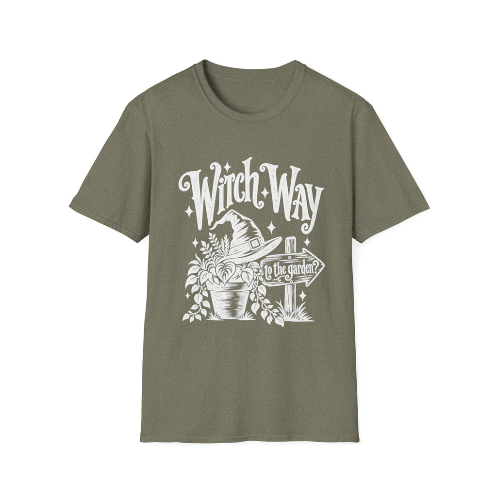Witch Way To The Garden T-Shirt