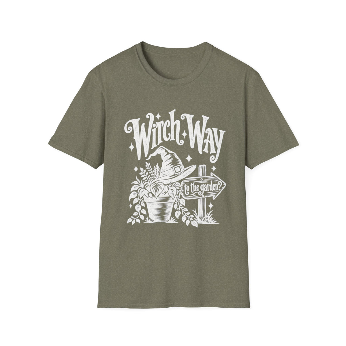 Witch Way To The Garden T-Shirt