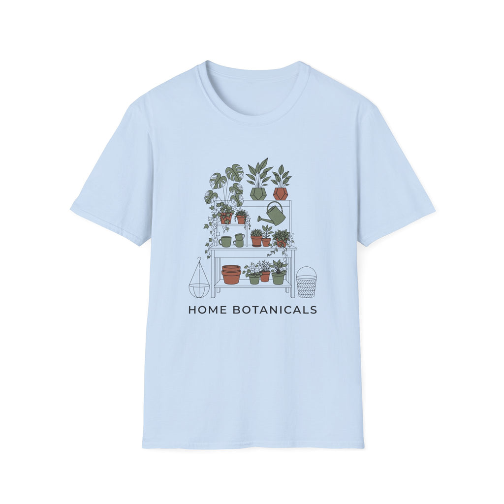 "Home Botanicals" Indoor Plant T‑Shirt