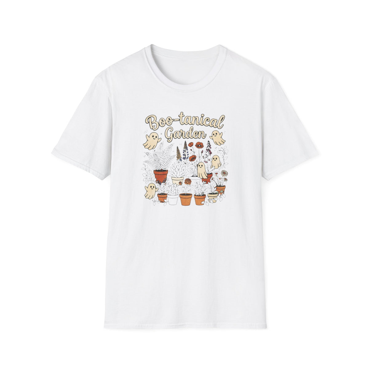 Ghost Gardening Halloween T-Shirt