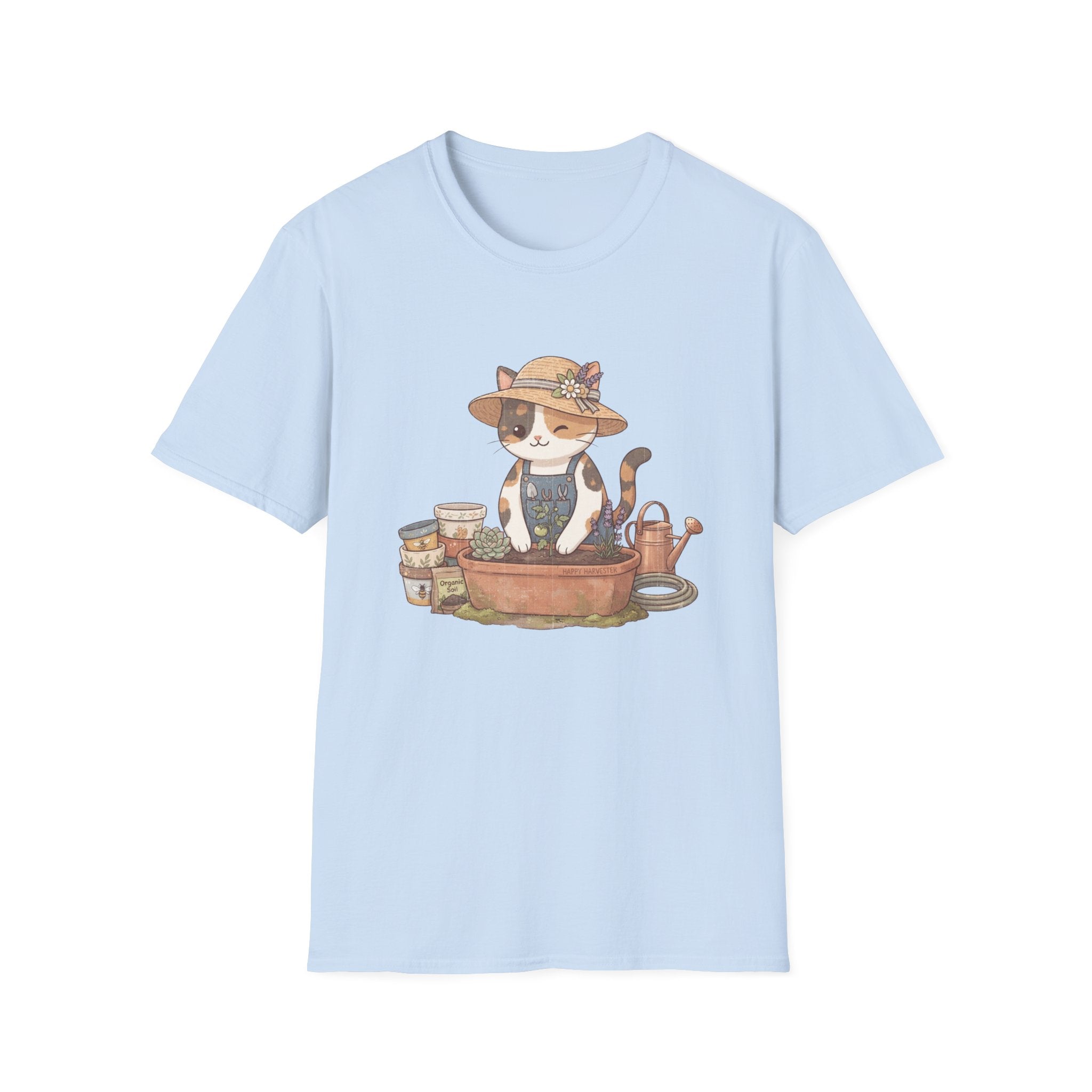Gardening Cat T-Shirt