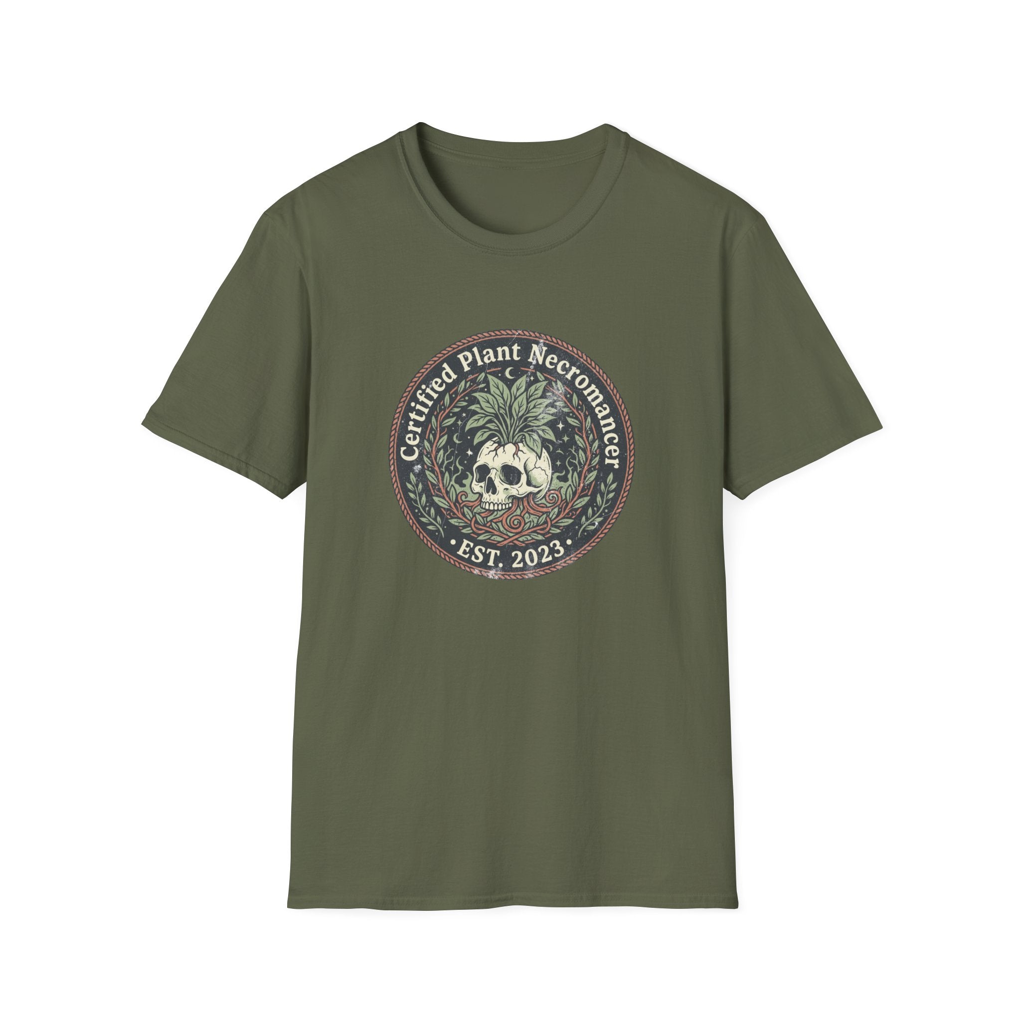 Skull & Botanical Vintage T-Shirt