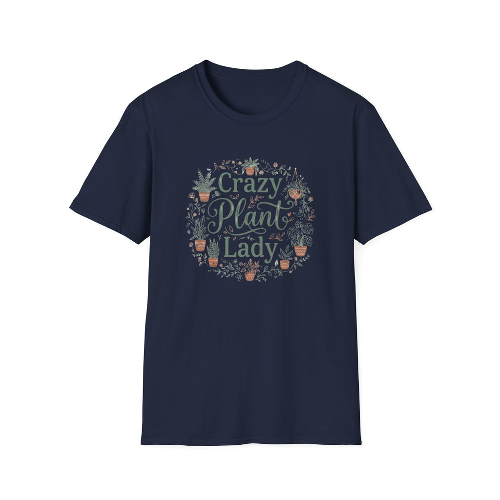 "Crazy Plant Lady" Plant T-Shirt