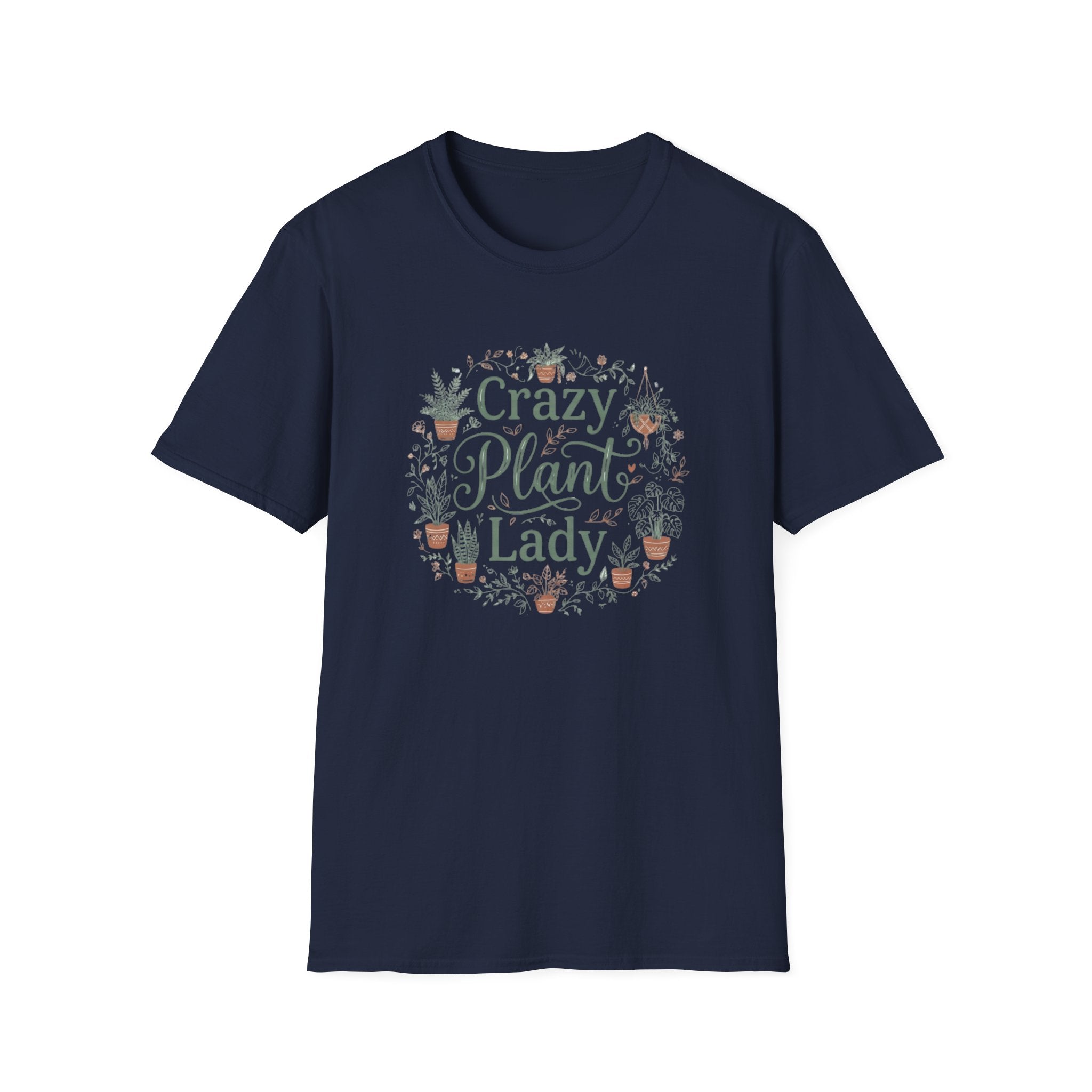 "Crazy Plant Lady" Plant T-Shirt
