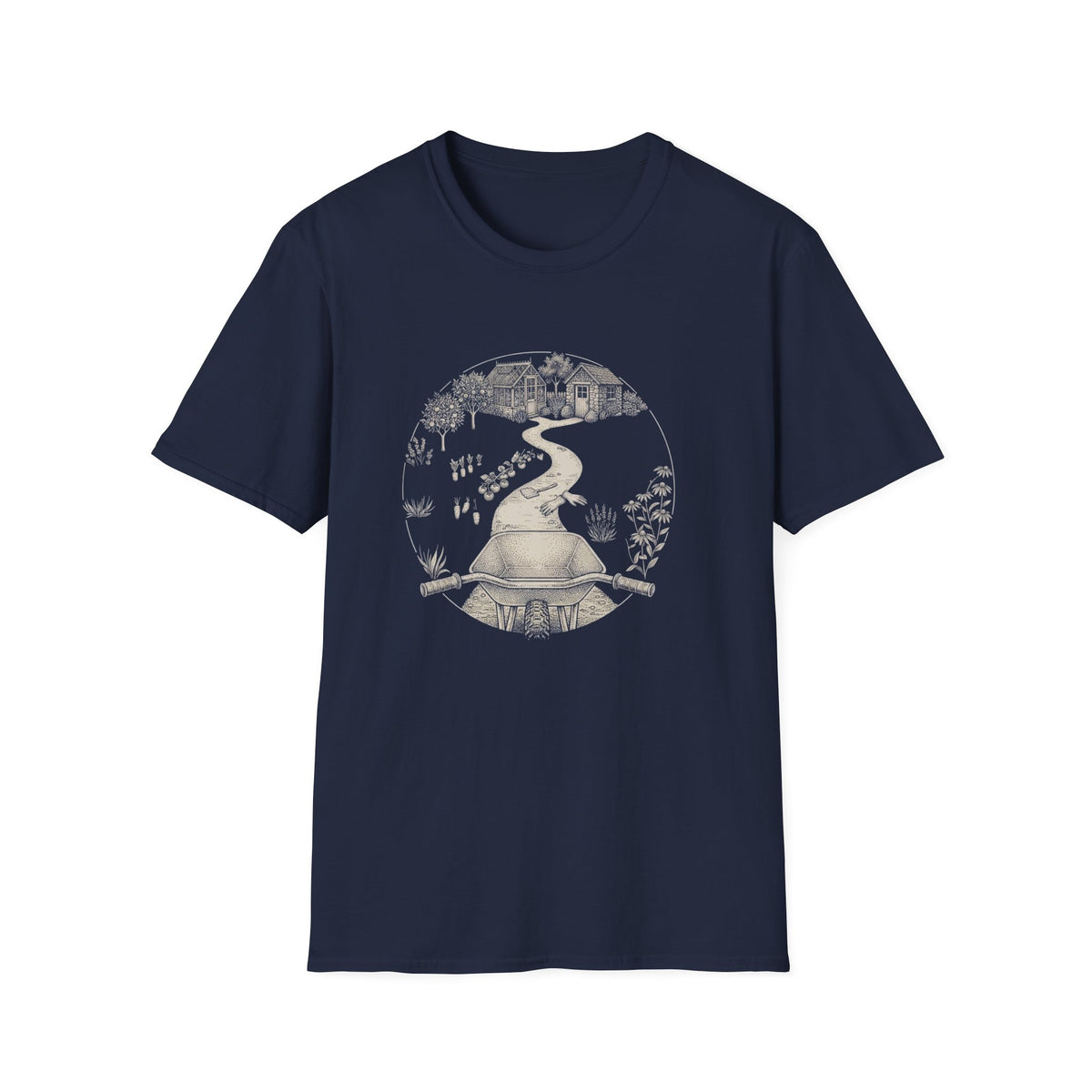 Cottage Path Graphic T-Shirt