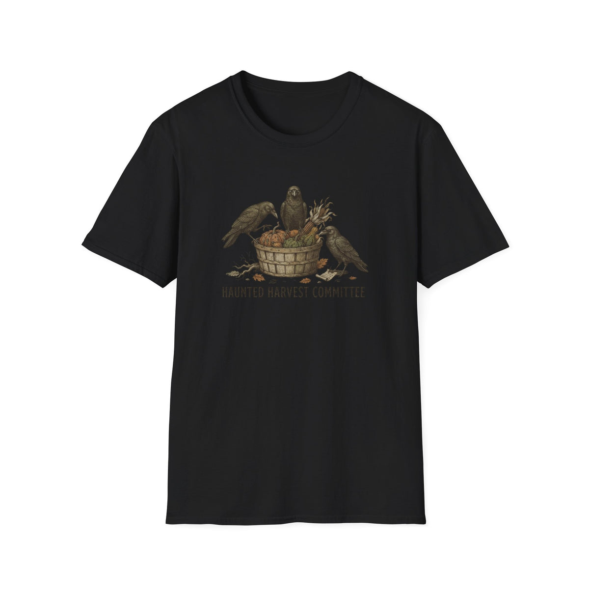 Harvest Crow Basket T‑Shirt
