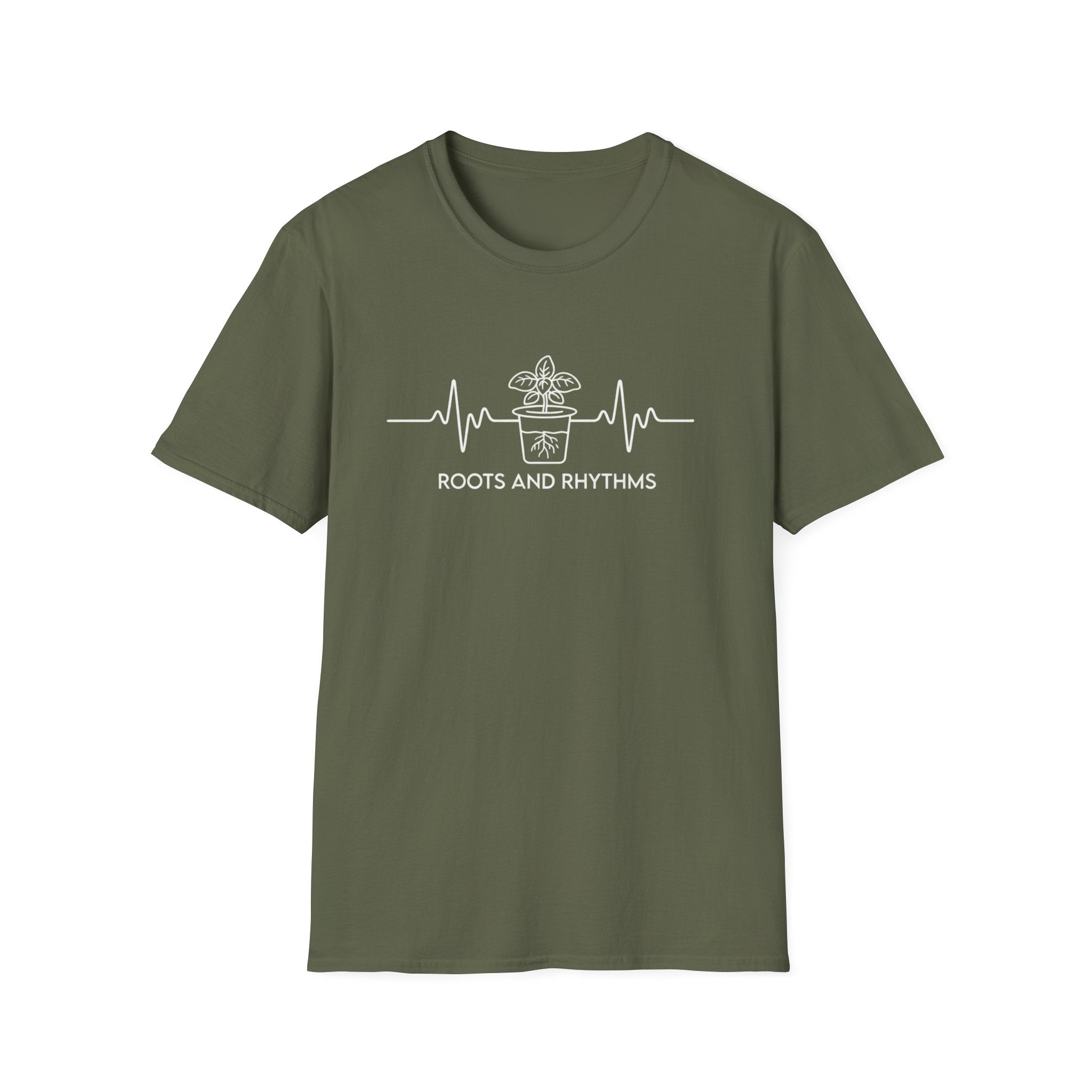"Roots and Rhythms" Heartbeat T-Shirt