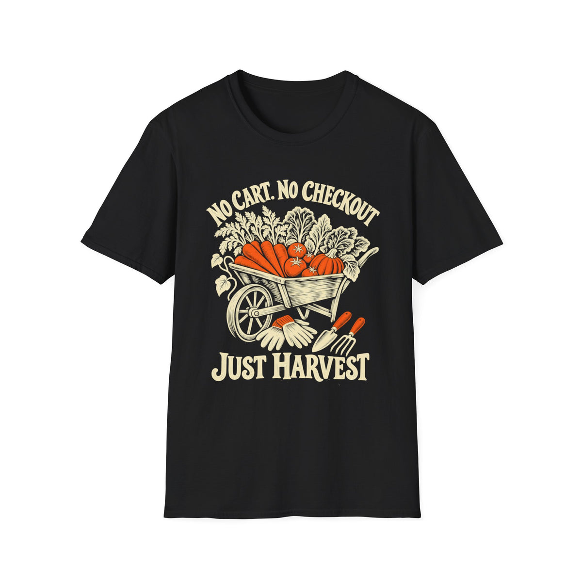 Harvest Wheelbarrow T-Shirt