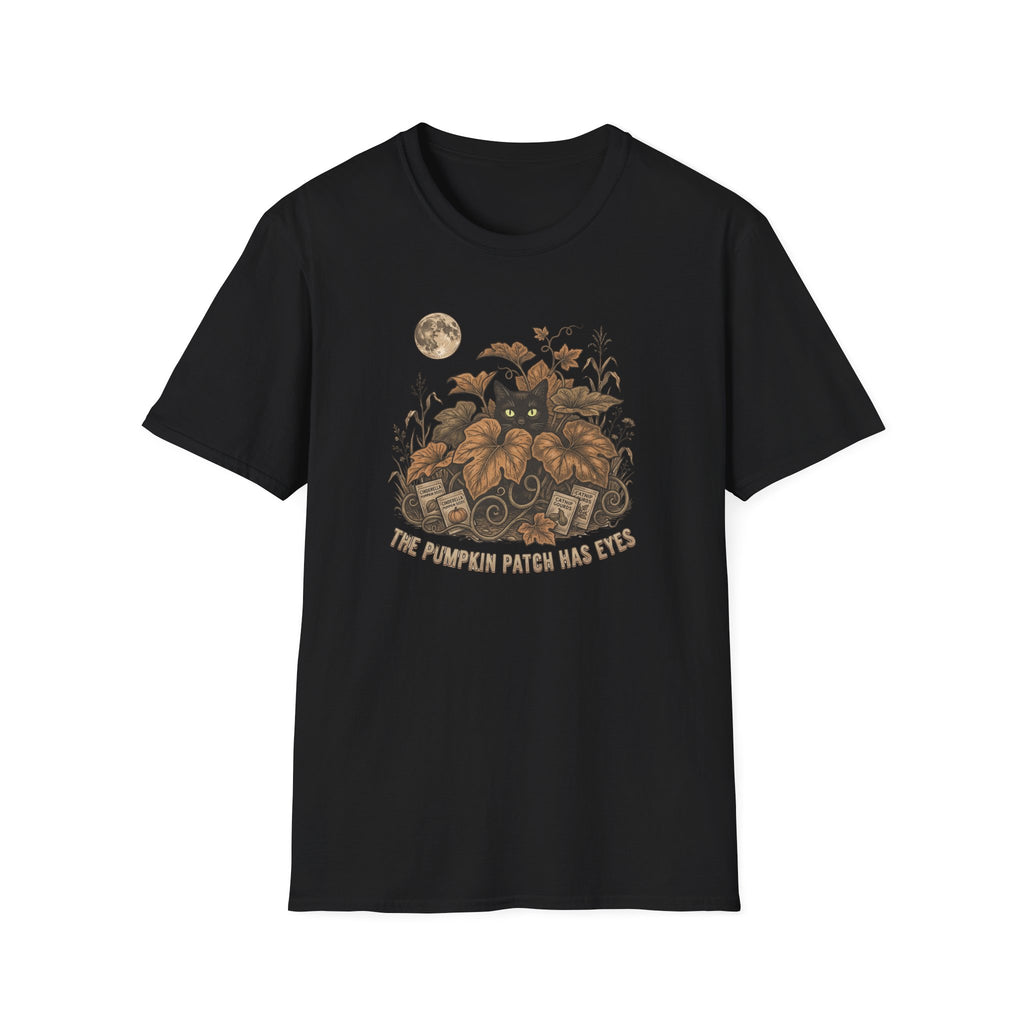 Halloween Cat Pumpkin Patch T-Shirt