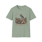 Crow Raven Pumpkin Patch T‑Shirt