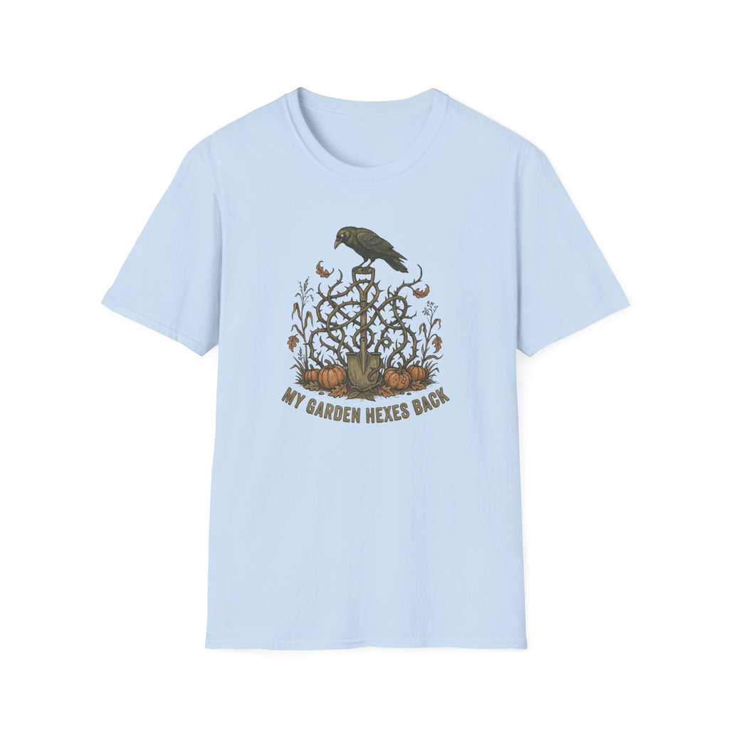 My Garden Hexes Back Raven T-Shirt