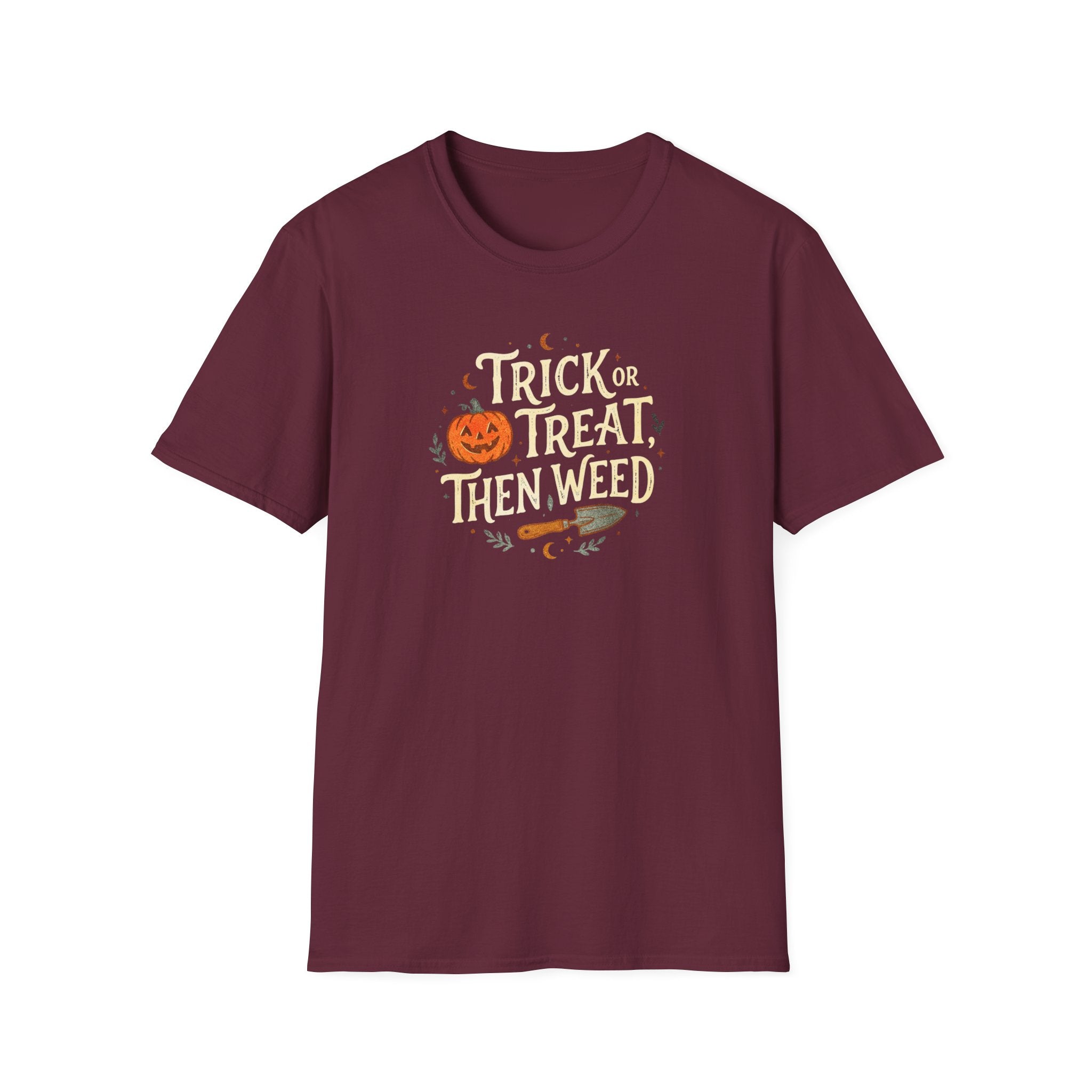 "Trick or Treat, Then Weed" T-Shirt