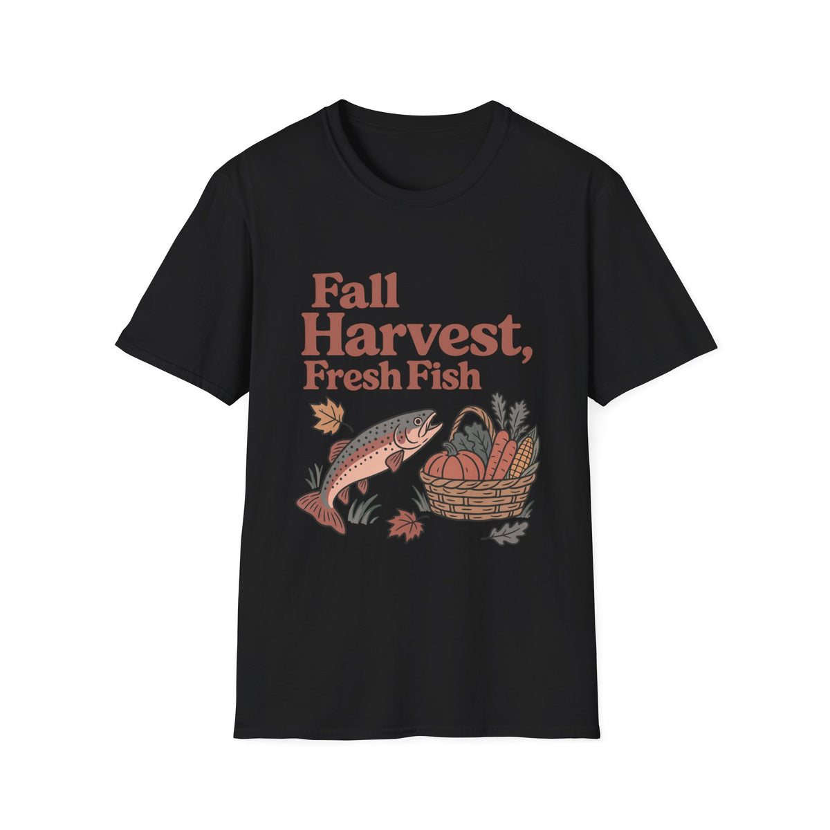 Fall Harvest Fresh Fish T-Shirt