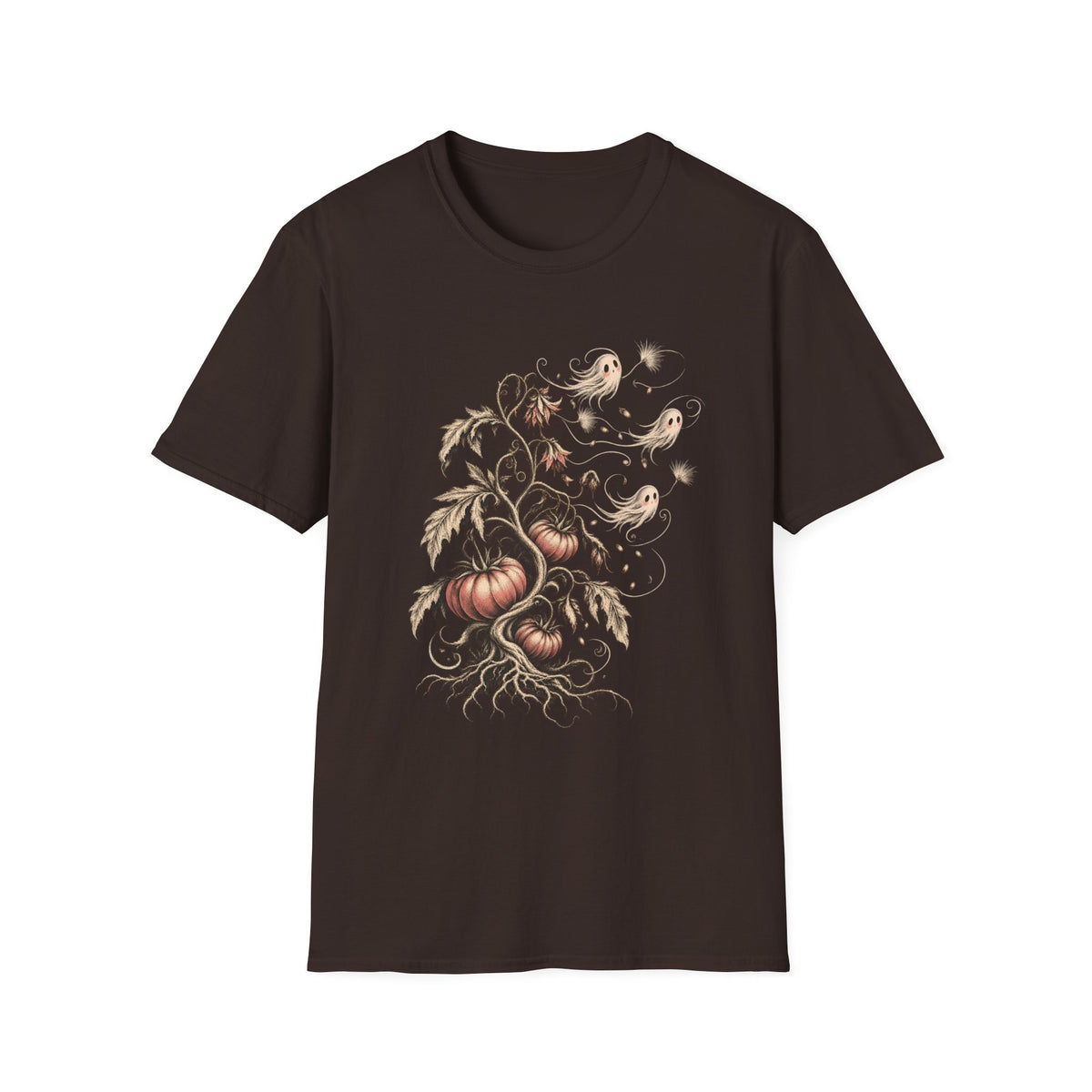 Ghosts & Pumpkin Halloween Tee