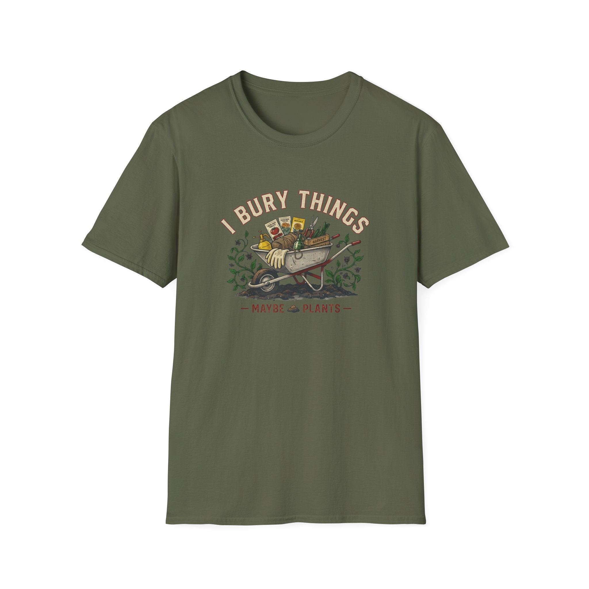 "I Bury Things (Maybe Plants)" T-Shirt