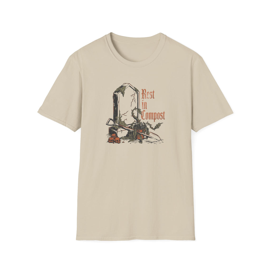 "Rest in Compost" Gardening T-Shirt