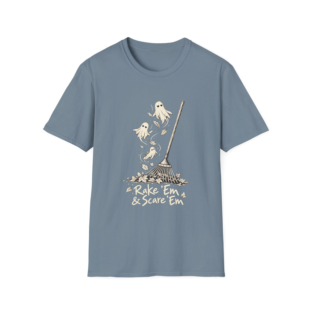 Rake 'Em & Scare 'Em Halloween T-Shirt