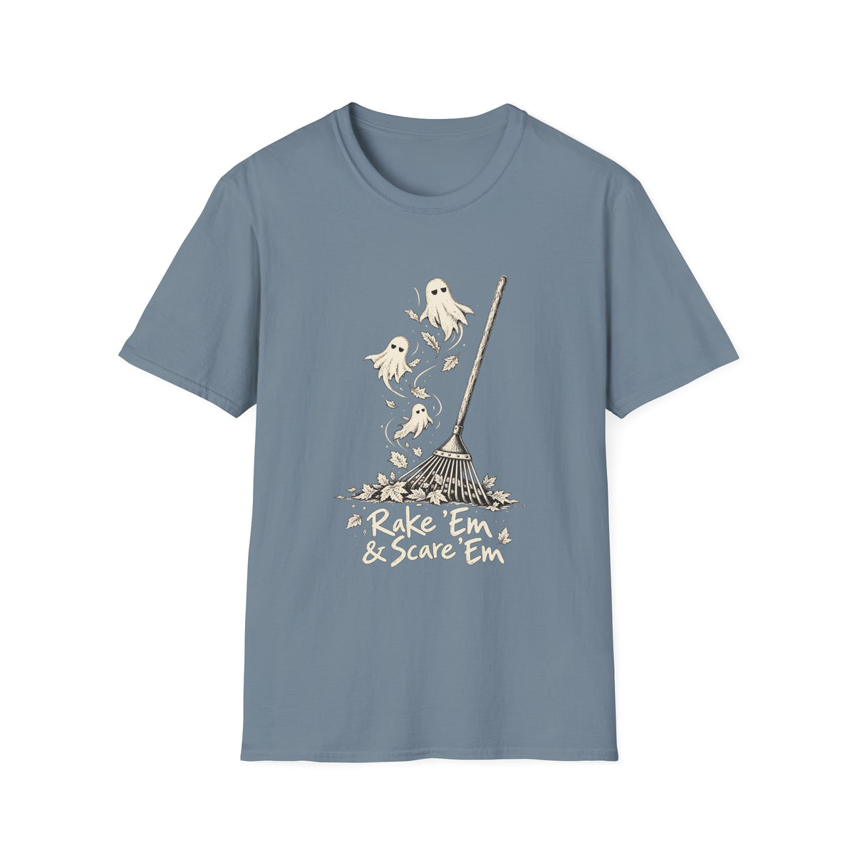 Rake 'Em & Scare 'Em Halloween T-Shirt
