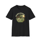 Retro Plant & Fish T-Shirt