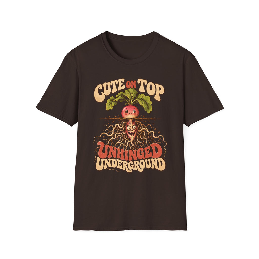 Cute On Top, Unhinged Underground T-Shirt