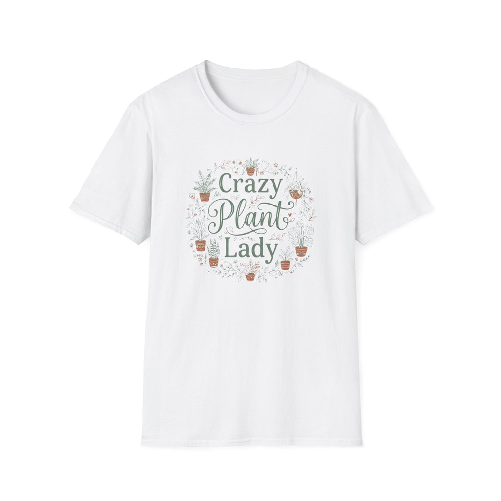 "Crazy Plant Lady" Plant T-Shirt