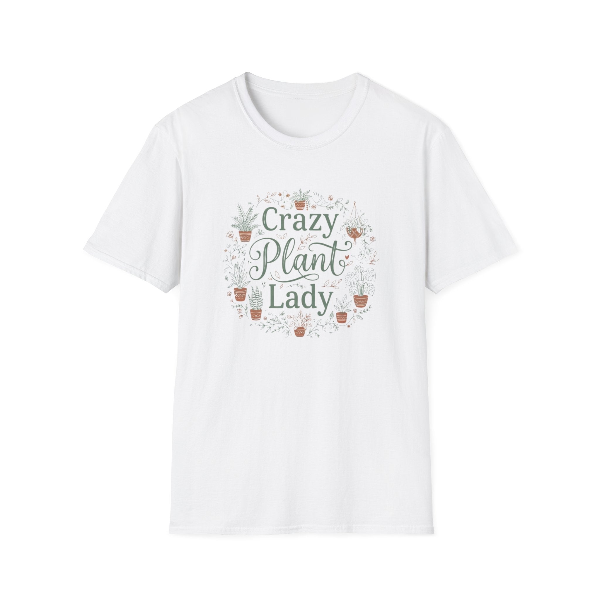 "Crazy Plant Lady" Plant T-Shirt