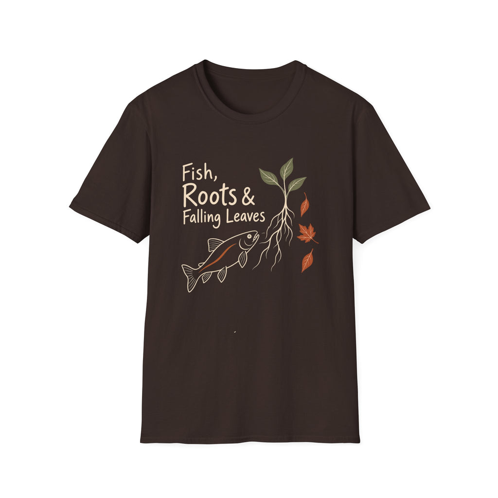 Fish, Roots & Falling Leaves T-Shirt