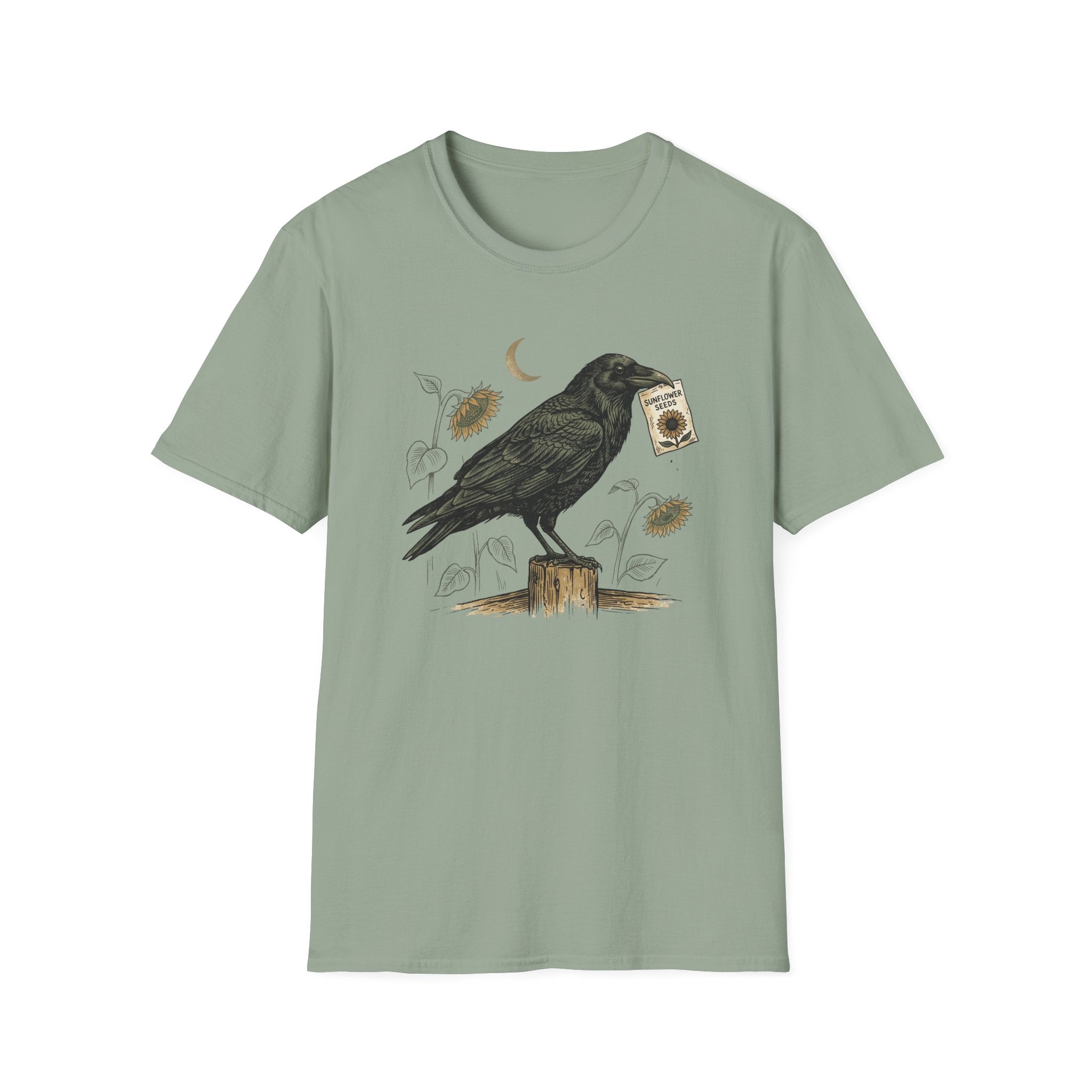 Raven & Sunflower T‑Shirt