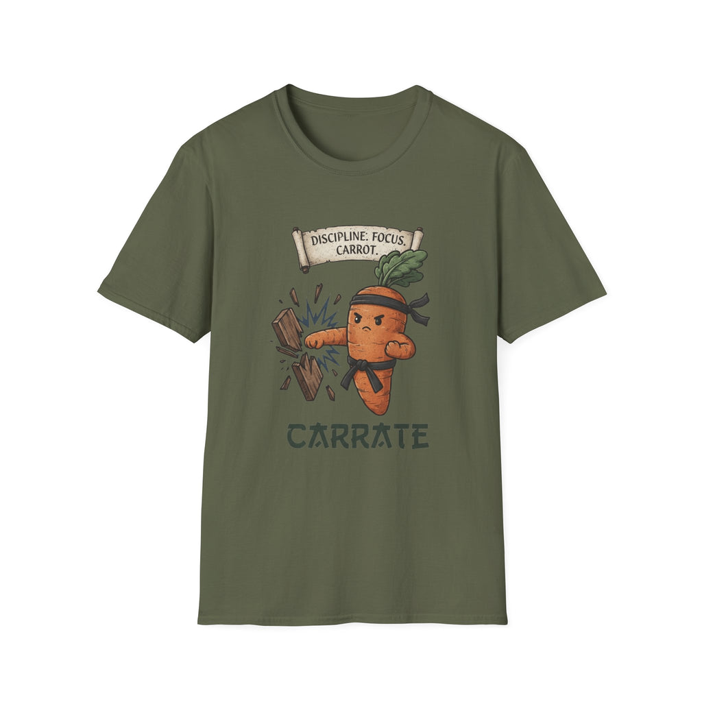 "Discipline. Focus. Carrot." Carrrate T-Shirt