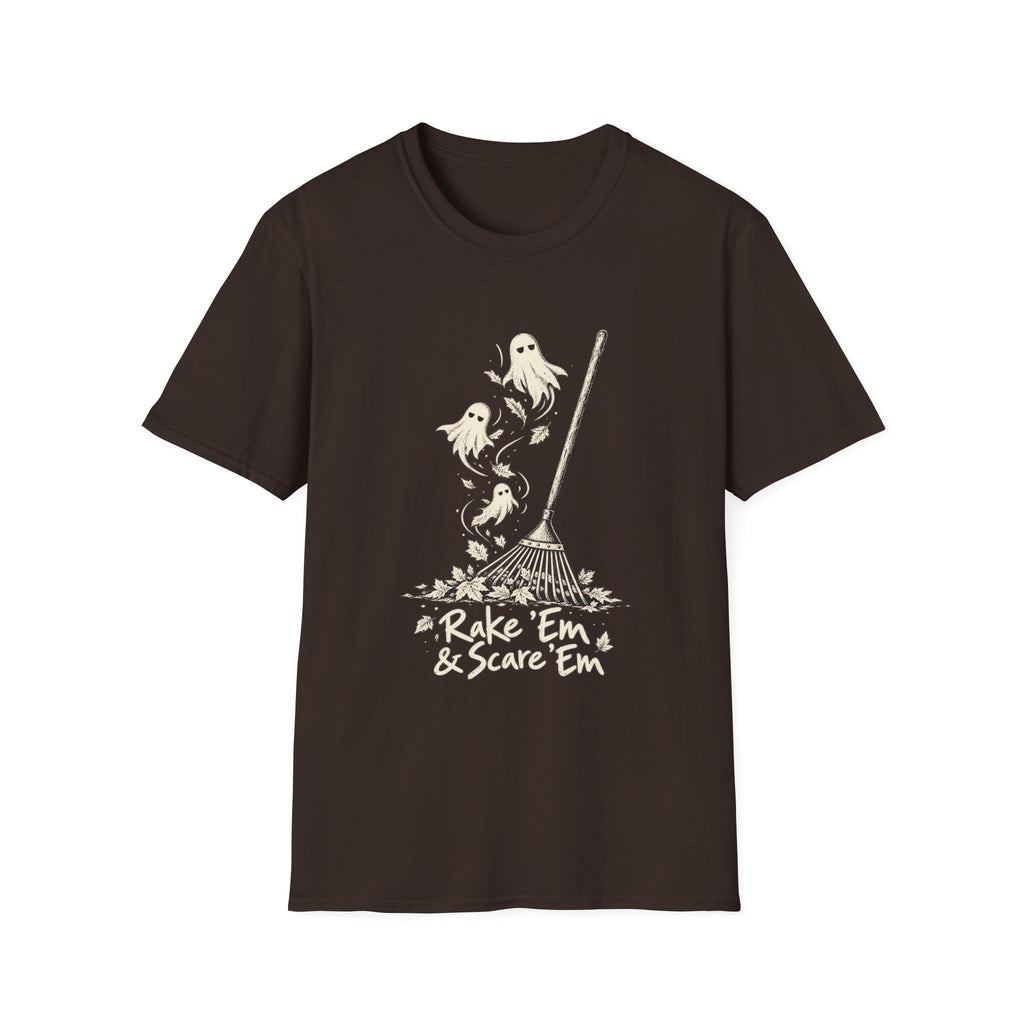 Rake 'Em & Scare 'Em Halloween T-Shirt